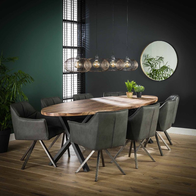 Table de salle à manger en bois - charme naturel pour votre maison