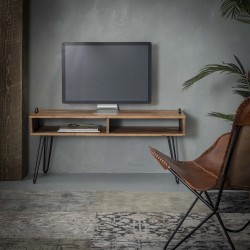 Meuble TV acacia massif Quadre
