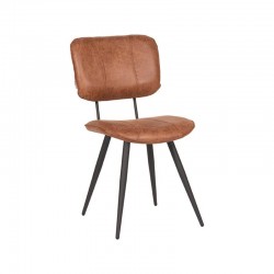 Chaise design en cuir Fos