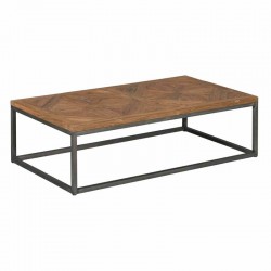Table basse moderne bois et métal Mascia 135*75