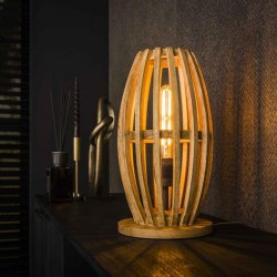 Lampe de Chevet Bois