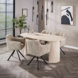 copy of Table à manger bords arrondis