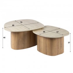 Table De Salon Bois Dimensions