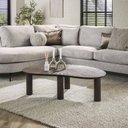 Table Basse Teck Marron