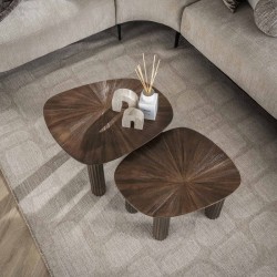 Table d'Appoint Bois Vue Dessus