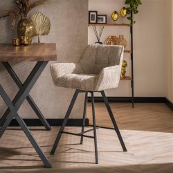 Tabouret de Bar Tissus dans un salon