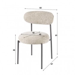 Chaise de Salle à Manger Dimensions