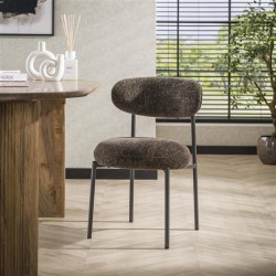 Chaise de Salle à Manger Gris