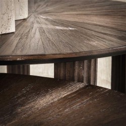 Tables d'Appoint Bois teck Details
