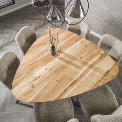 Table à Manger Triangle Vue Dessus