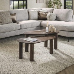 Table Basse Bois Marron