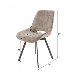 Chaise de Table à Manger Dimensions