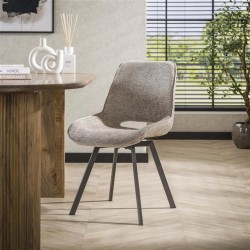 Chaise de Table à Manger Taupe