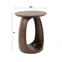 Table d'Appoint Design Dimensions