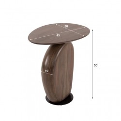 Table d'Appoint Bois Massif Dimensions