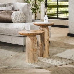 Table d'Appoint Acacia L Ensemble