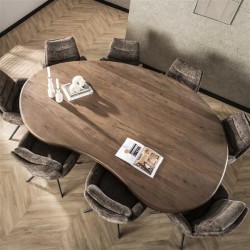 Grande Table à Manger Vue Dessus