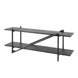 Meuble de TV 140cm Fond Blanc