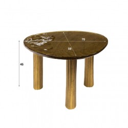 Table basse L Verre Dimensions