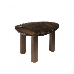 Table basse M Verre Fond Blanc