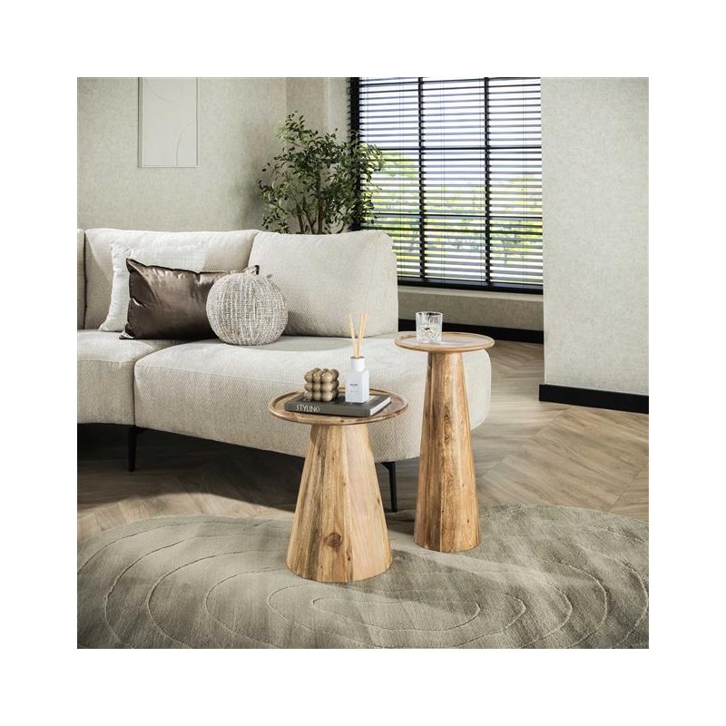 Table d'Appoint Acacia Massif Table d'Appoint Acacia Massif