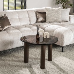 Table basse L Verre