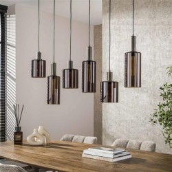 Suspension Verre Design Non Allumé