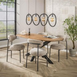 Suspension Métal design Avec Table