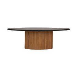 Table de salle à manger ovale 200 cm
