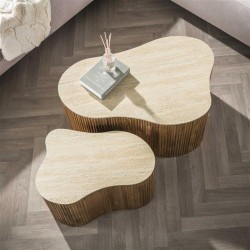 Table Basse Céramique Vue Dessus