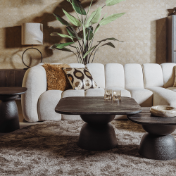 Table d'Appoint Noire