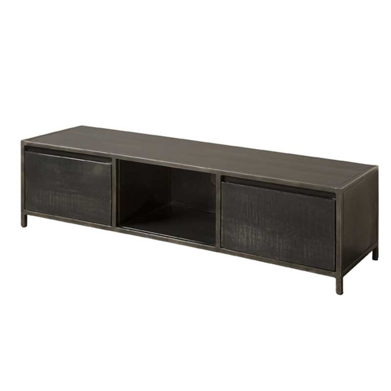 Meuble TV en bois et métal 145 Paterne Meuble TV en bois et métal 145 Paterne