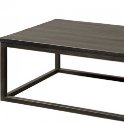 Table basse en bois et métal 135x75 Paterne