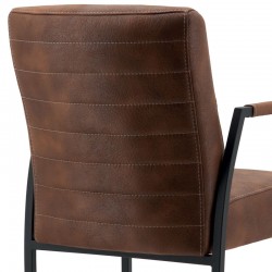 Chaise design en tissu Fionas