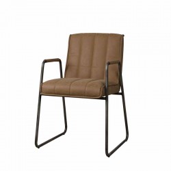 Lot 2 fauteuils design en tissu Sonta