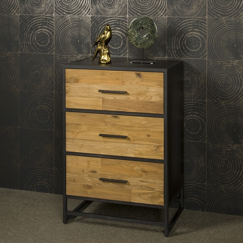 Commode Bois Métal