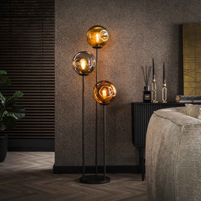 Lampadaire verre 