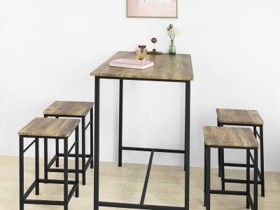 L'Esprit Loft: Table Haute Industrielle pour un Style Unique